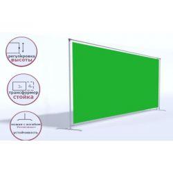 Зеленый экран - хромакей 3 метра высотой